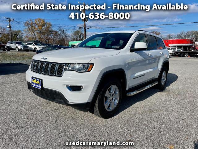 used 2017 Jeep Grand Cherokee car, priced at $15,836