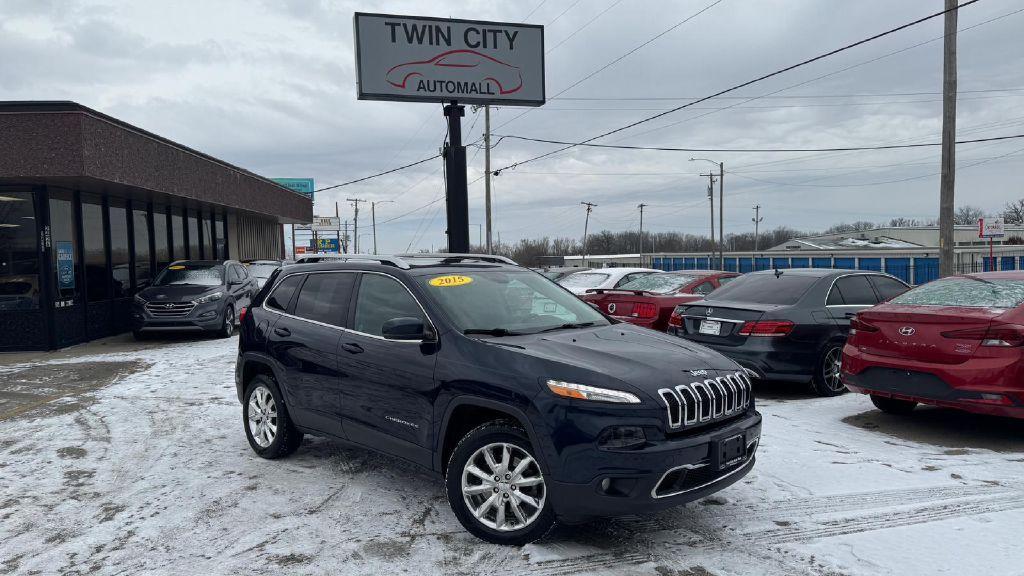 used 2015 Jeep Cherokee car, priced at $7,995