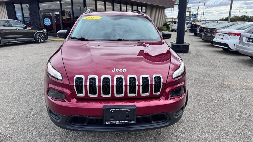 used 2017 Jeep Cherokee car, priced at $12,495