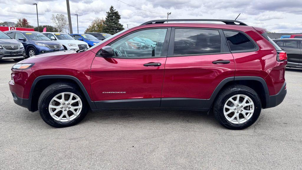 used 2017 Jeep Cherokee car, priced at $12,495