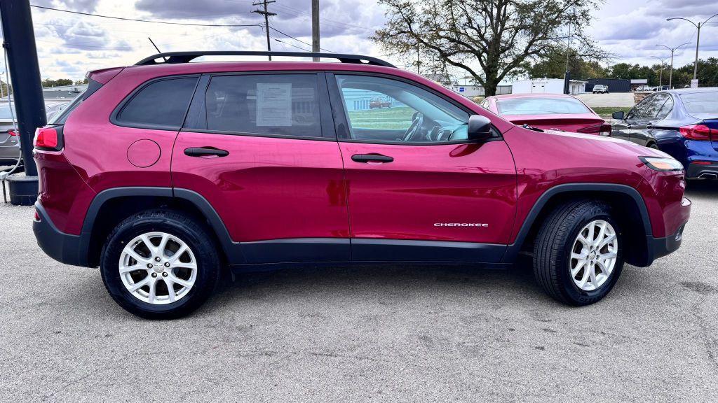 used 2017 Jeep Cherokee car, priced at $12,495