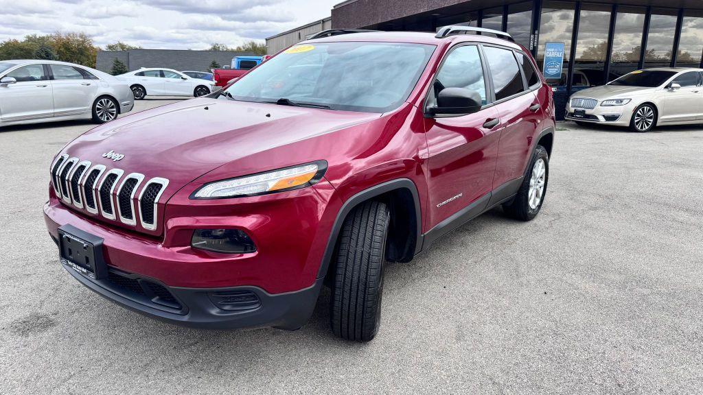 used 2017 Jeep Cherokee car, priced at $12,495