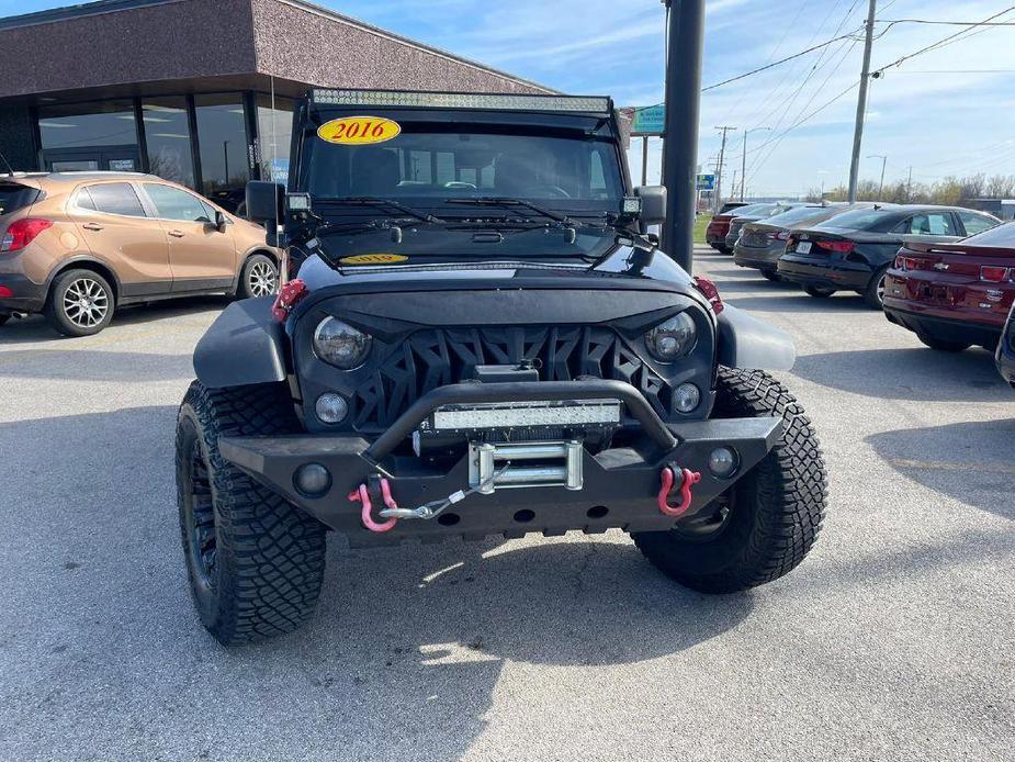 used 2016 Jeep Wrangler car, priced at $18,995