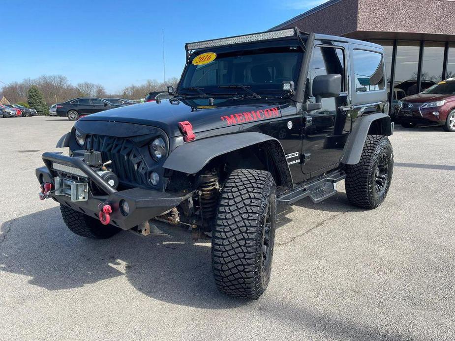 used 2016 Jeep Wrangler car, priced at $18,995