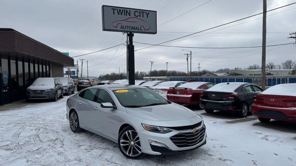 used 2021 Chevrolet Malibu car, priced at $16,495