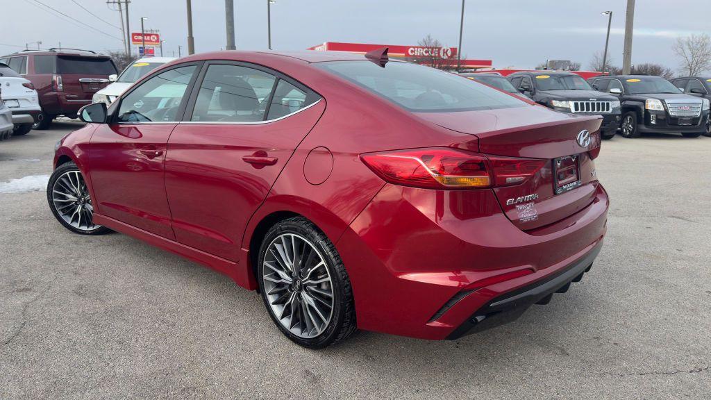 used 2018 Hyundai Elantra car, priced at $10,995