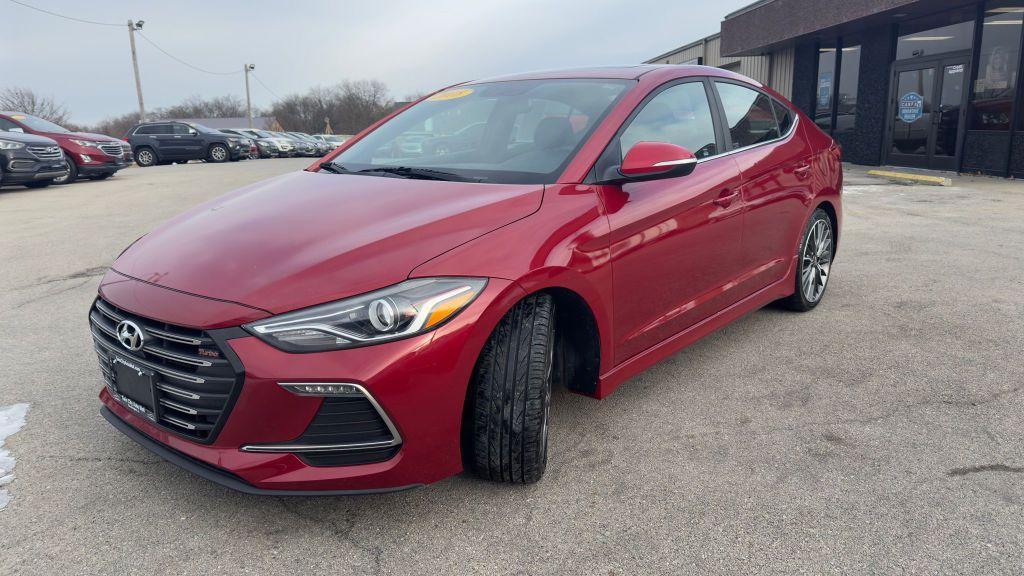 used 2018 Hyundai Elantra car, priced at $10,995