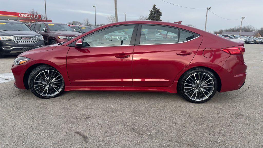 used 2018 Hyundai Elantra car, priced at $10,995