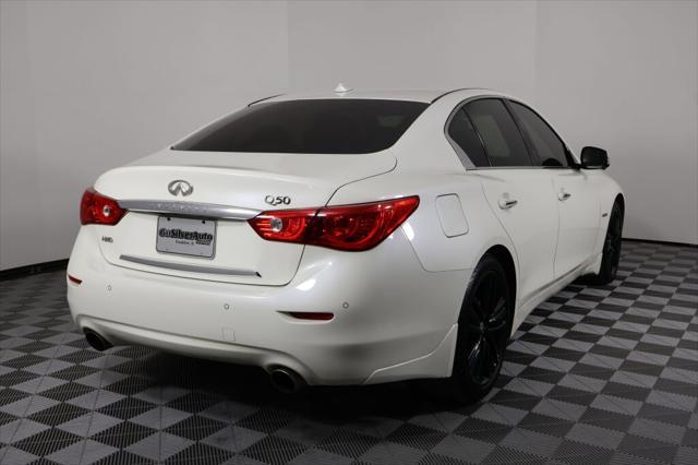 used 2016 INFINITI Q50 Hybrid car, priced at $13,995