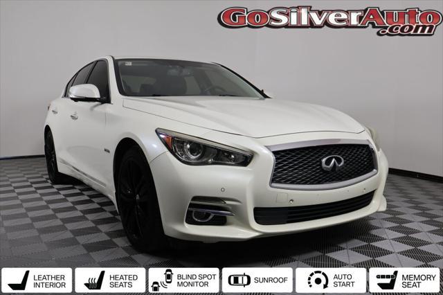 used 2016 INFINITI Q50 Hybrid car, priced at $13,995