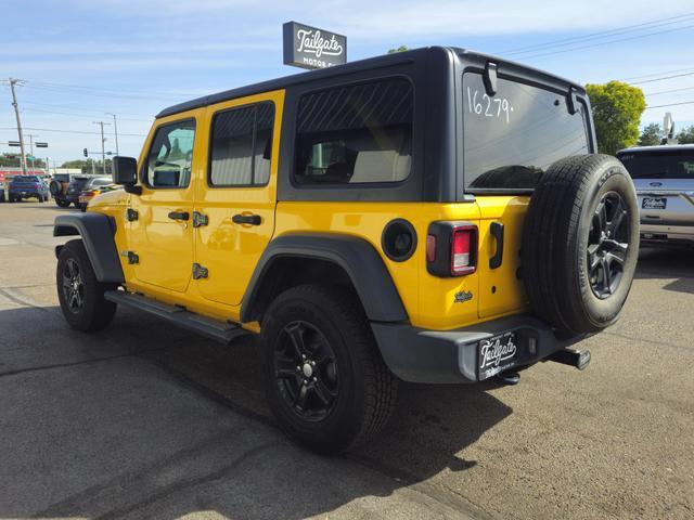 used 2018 Jeep Wrangler Unlimited car, priced at $20,000