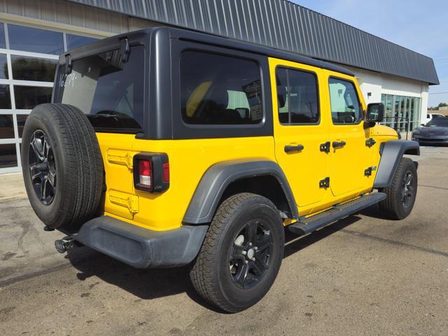 used 2018 Jeep Wrangler Unlimited car, priced at $20,000