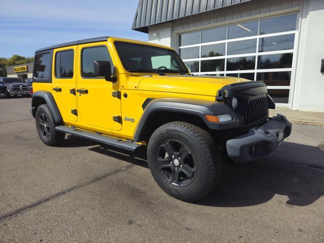 used 2018 Jeep Wrangler Unlimited car, priced at $20,000