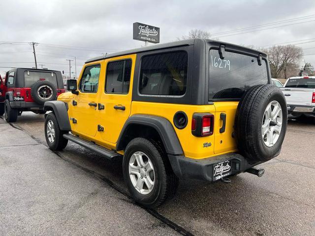 used 2018 Jeep Wrangler Unlimited car, priced at $23,677