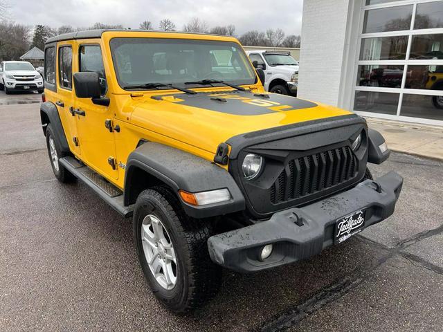 used 2018 Jeep Wrangler Unlimited car, priced at $23,677