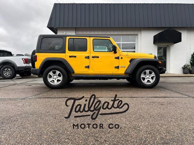 used 2018 Jeep Wrangler Unlimited car, priced at $23,677