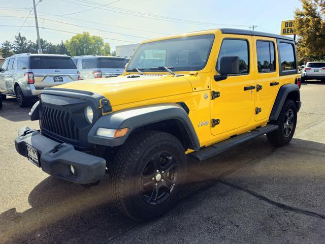 used 2018 Jeep Wrangler Unlimited car, priced at $20,000