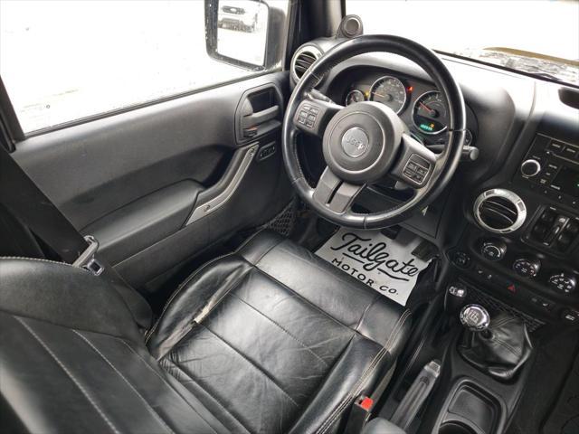 used 2012 Jeep Wrangler Unlimited car, priced at $13,900