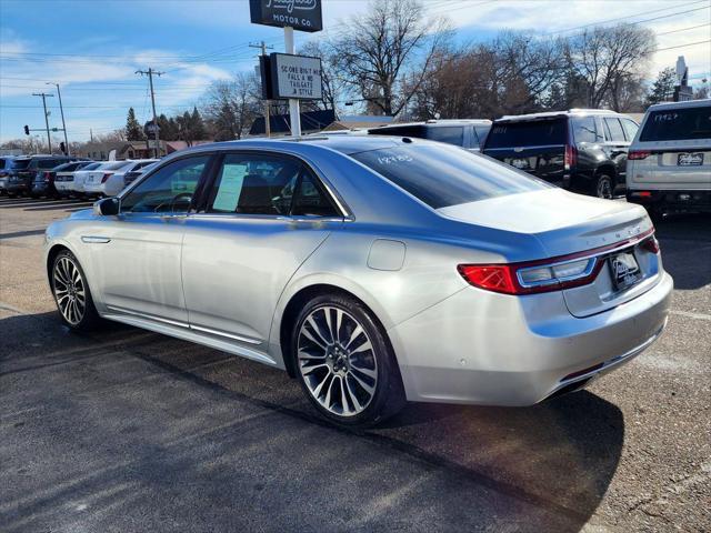 used 2017 Lincoln Continental car, priced at $23,900