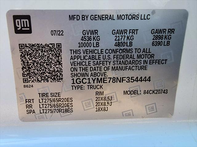 used 2022 Chevrolet Silverado 2500 car, priced at $37,946