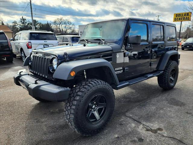 used 2017 Jeep Wrangler Unlimited car, priced at $23,984