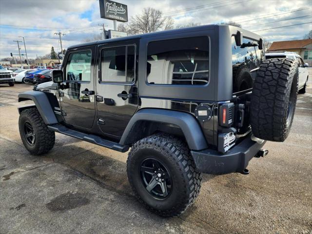 used 2017 Jeep Wrangler Unlimited car, priced at $23,984