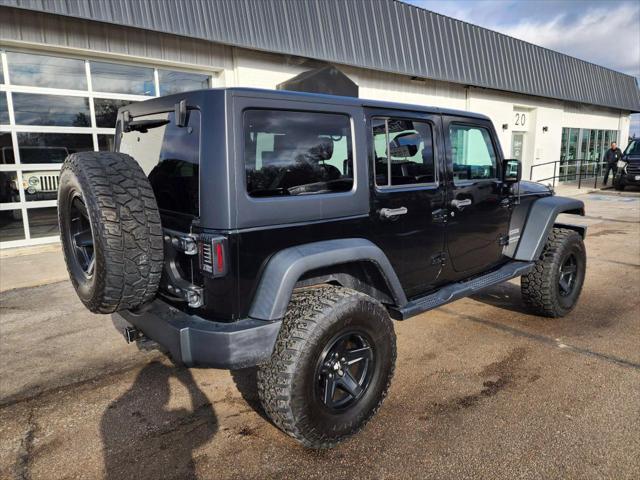 used 2017 Jeep Wrangler Unlimited car, priced at $23,984