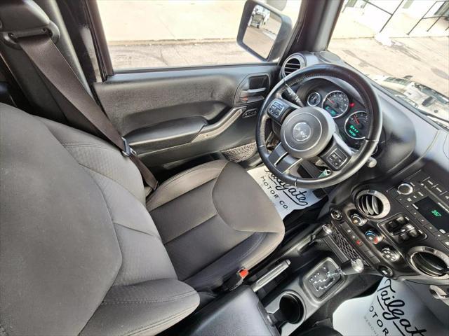 used 2017 Jeep Wrangler Unlimited car, priced at $23,984