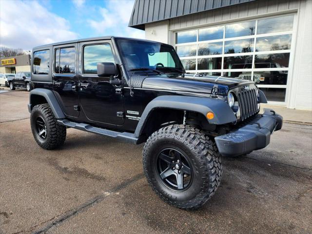 used 2017 Jeep Wrangler Unlimited car, priced at $23,984