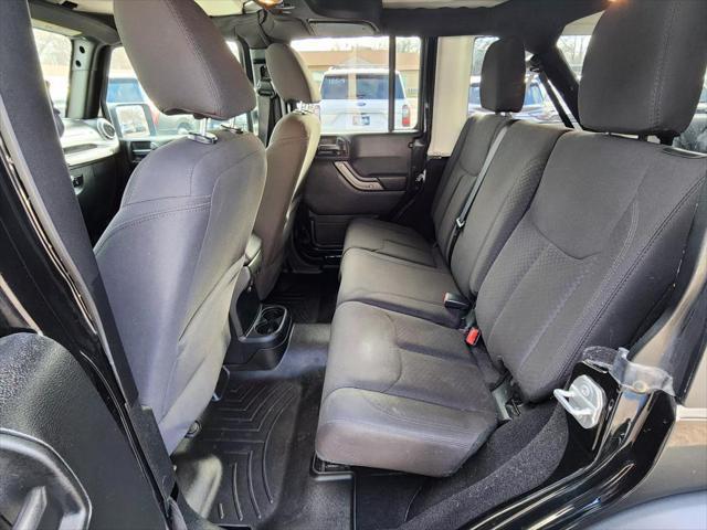 used 2017 Jeep Wrangler Unlimited car, priced at $23,984