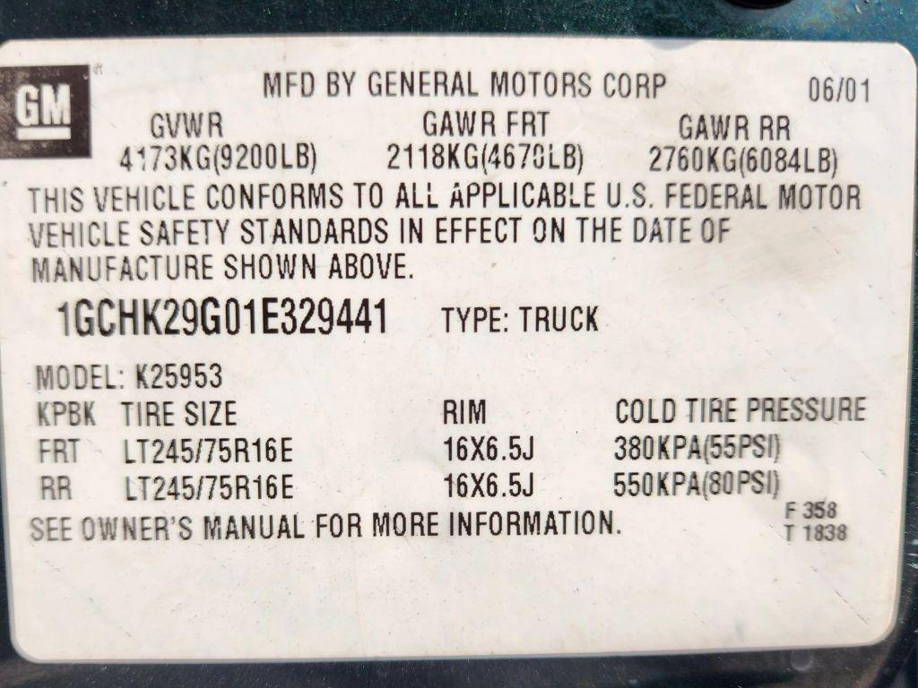 used 2001 Chevrolet Silverado 2500 car, priced at $22,900