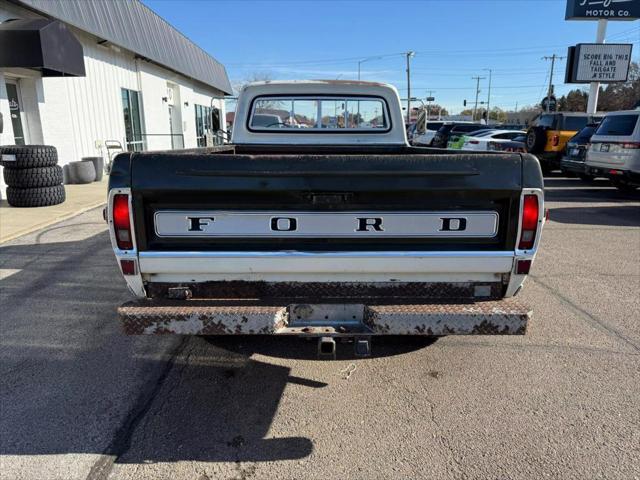 used 1970 Ford F100 car, priced at $14,900