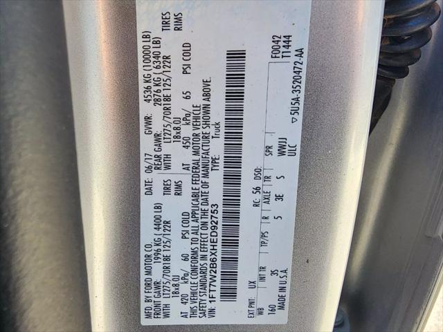 used 2017 Ford F-250 car, priced at $30,946