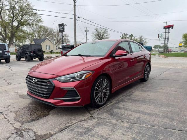 used 2017 Hyundai Elantra car, priced at $12,900