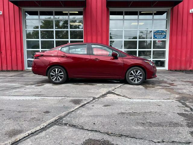 used 2021 Nissan Versa car, priced at $14,500