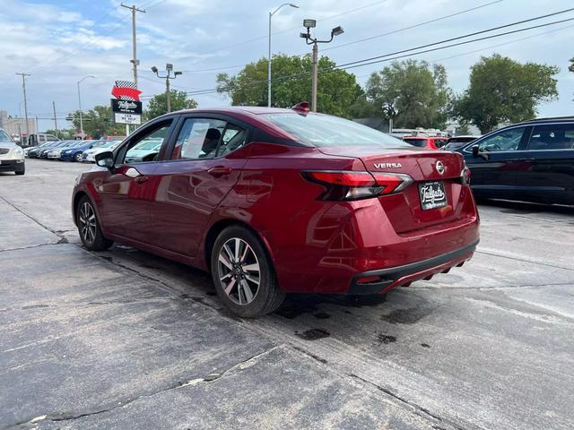 used 2021 Nissan Versa car, priced at $14,500