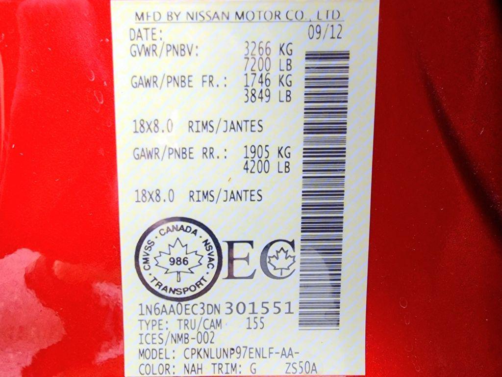 used 2013 Nissan Titan car, priced at $16,900