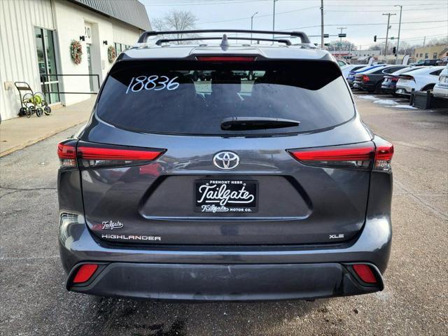 used 2022 Toyota Highlander car, priced at $30,000