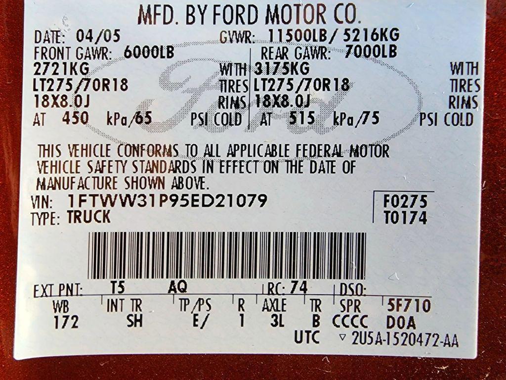 used 2005 Ford F-350 car, priced at $18,990