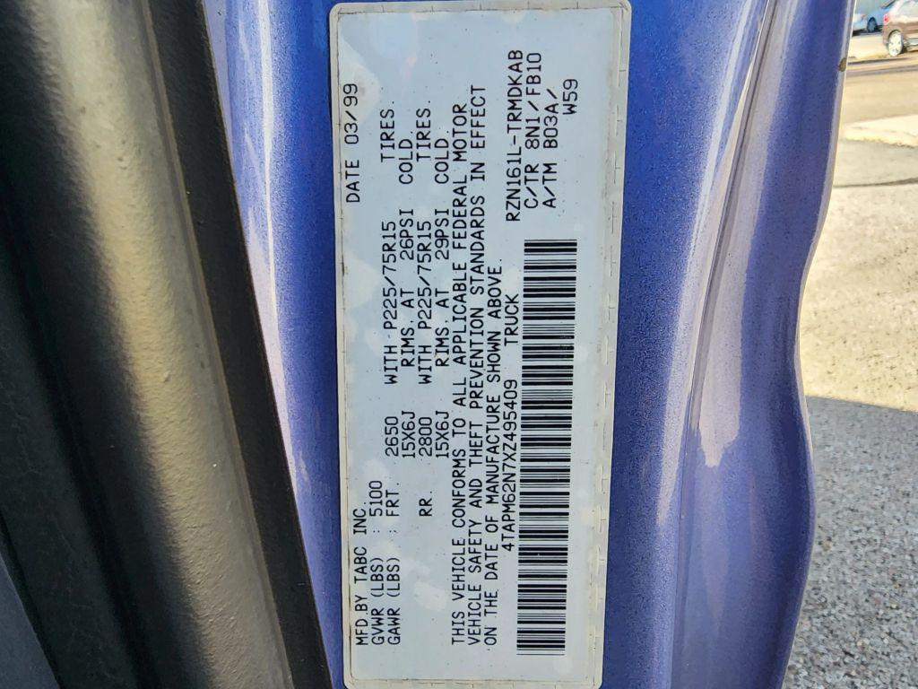 used 1999 Toyota Tacoma car, priced at $18,900