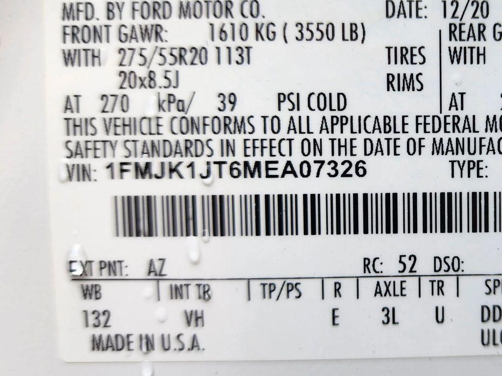 used 2021 Ford Expedition car, priced at $26,900