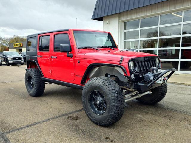 used 2017 Jeep Wrangler Unlimited car, priced at $19,900