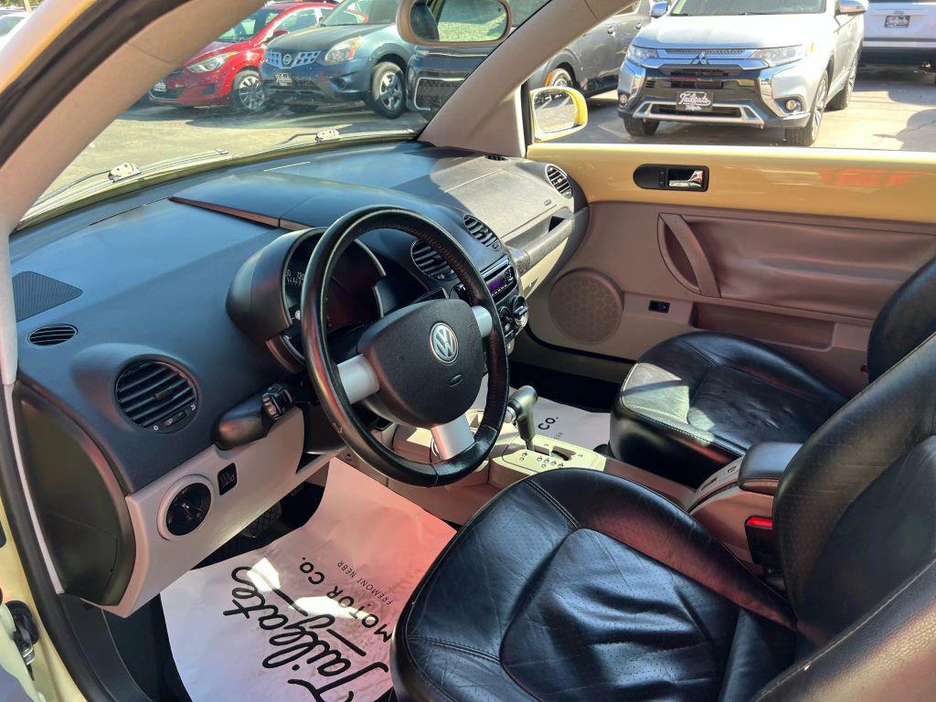 used 2003 Volkswagen New Beetle car, priced at $6,995