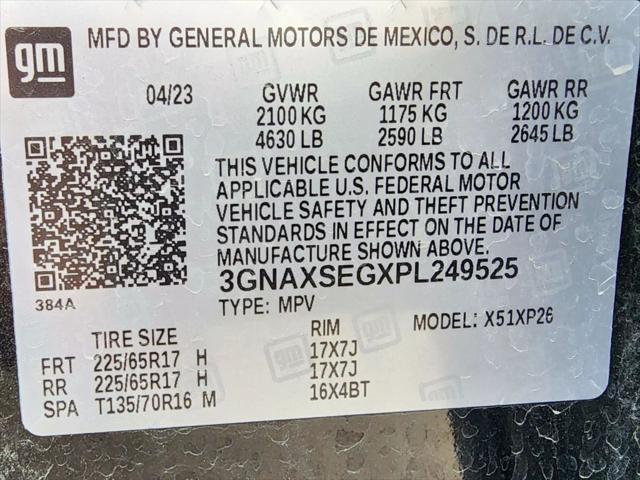 used 2023 Chevrolet Equinox car, priced at $18,900