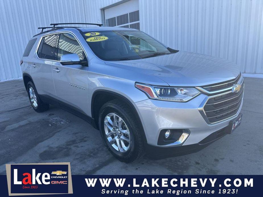 used 2020 Chevrolet Traverse car, priced at $28,099