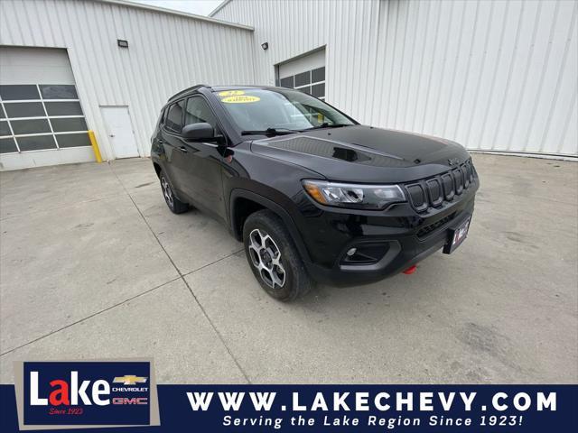 used 2022 Jeep Compass car, priced at $27,091