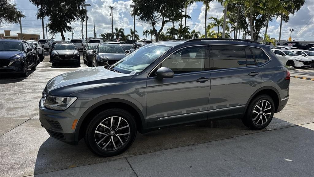used 2021 Volkswagen Tiguan car, priced at $14,898