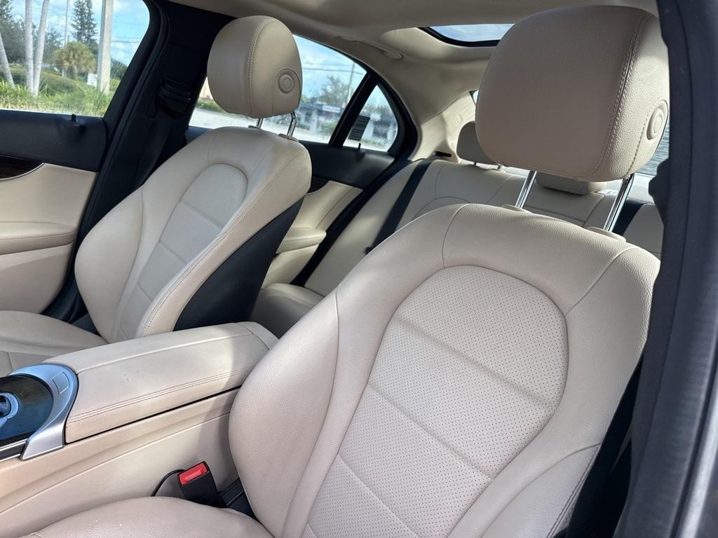 used 2018 Mercedes-Benz C-Class car, priced at $13,999