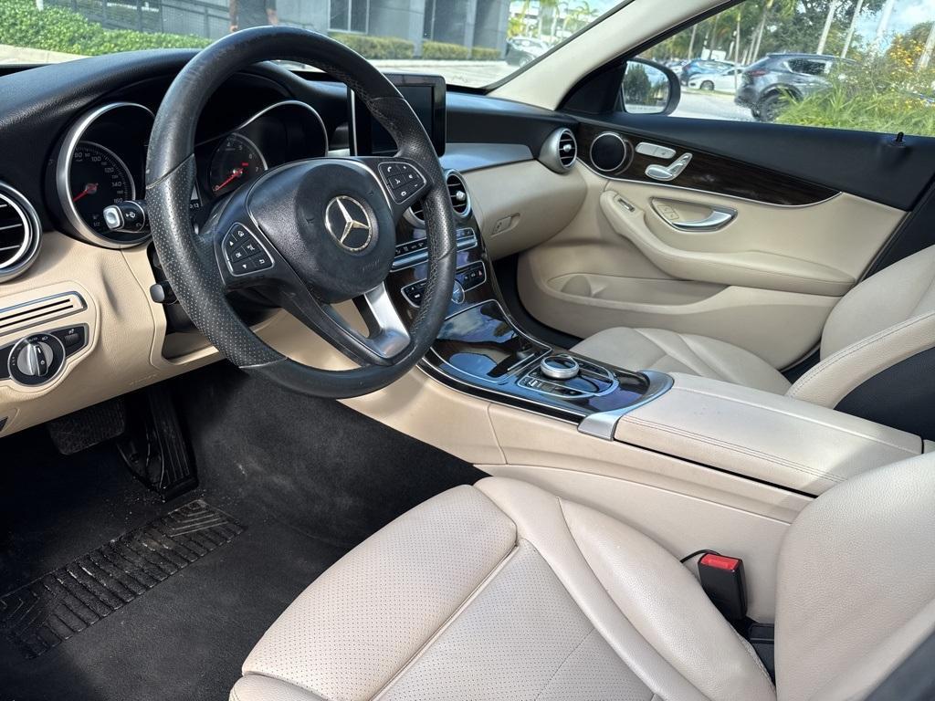 used 2018 Mercedes-Benz C-Class car, priced at $13,999