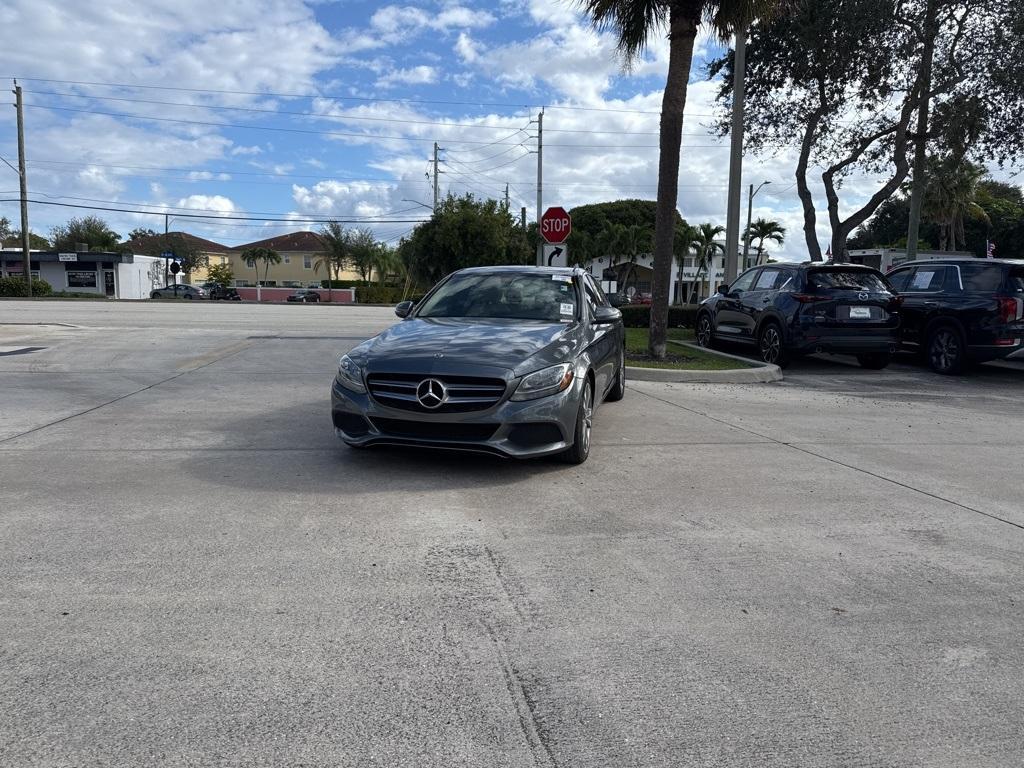 used 2018 Mercedes-Benz C-Class car, priced at $13,999